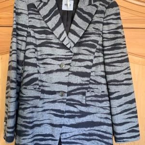 Moschino  of Italy Animal Print Blazer SZ S-M